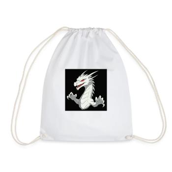 Dragon blanc brillant - Sac de sport léger - blanc - Devant