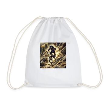 Le VTT ! - Sac de sport léger - blanc - Devant