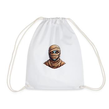 Sauvage en colère momie monstre motivation sport - Sac de sport léger - blanc - Devant