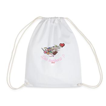 Des bonbons ? ou un sort ? - Sac de sport léger - blanc - Devant