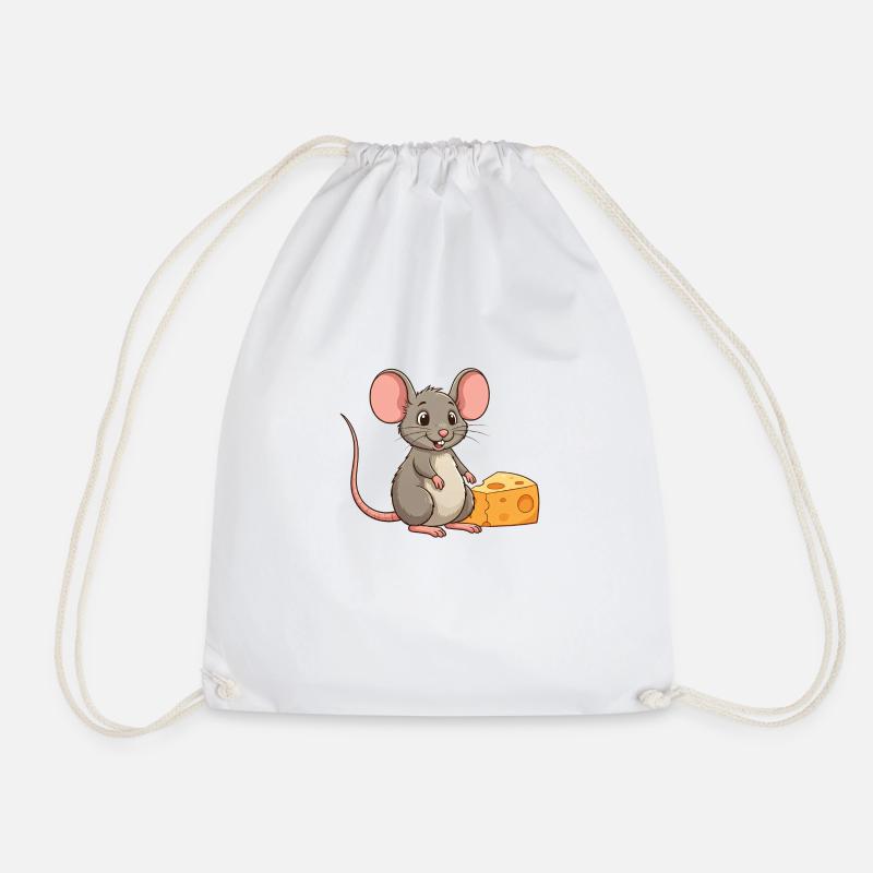 Souris - Sac de sport léger - blanc