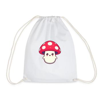 Champignon Sweet Laugh - Sac de sport léger - blanc - Devant