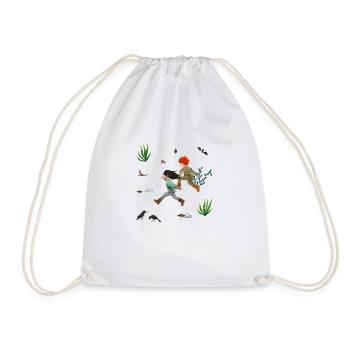 La fille du petit voleur - Sac de sport léger - blanc - Devant