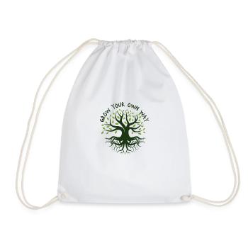 Cultivez à votre façon - Sac de sport léger - blanc - Devant