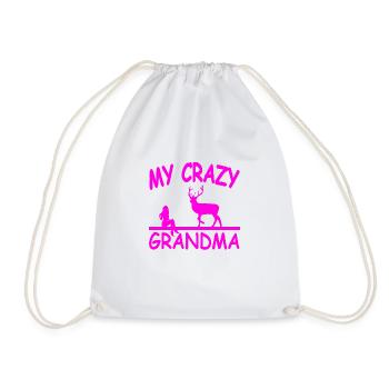 Grand-mère - Sac de sport léger - blanc - Devant