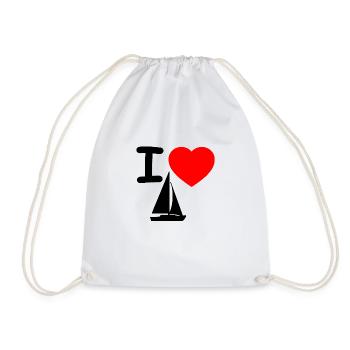 Voile - Sac de sport léger - blanc - Devant