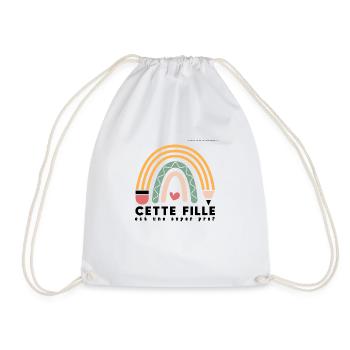 Cette fille est une super Prof - Sac de sport léger - blanc - Devant