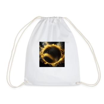 Golden Smoke Eclipse - Turnbeutel - Weiß - Vorne