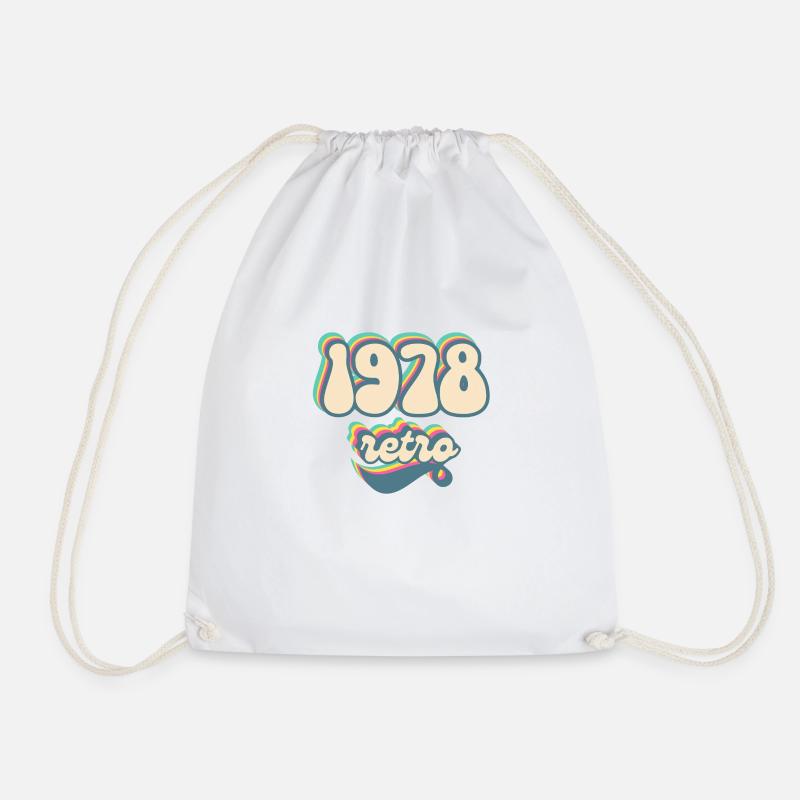 1978 retro idée cadeau - Sac de sport léger - blanc
