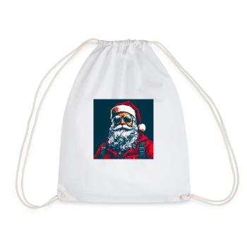 Santa Rocks - Turnbeutel - Weiß - Vorne