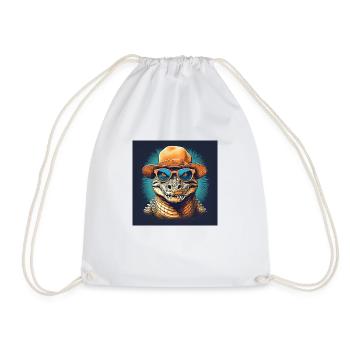 See you later Alligator - Drawstring Bag - white - Front