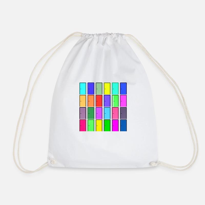 Doors - Drawstring Bag - white