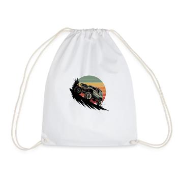 Monstertruck Monster Truck Motorsport Auto Motor - Sac de sport léger - blanc - Devant