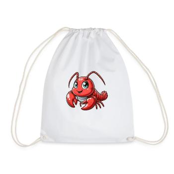 Jeunes homards - Sac de sport léger - blanc - Devant