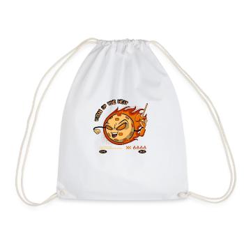 Allumez le chauffage Paintball. Le paintball en feu. - Sac de sport léger - blanc - Devant
