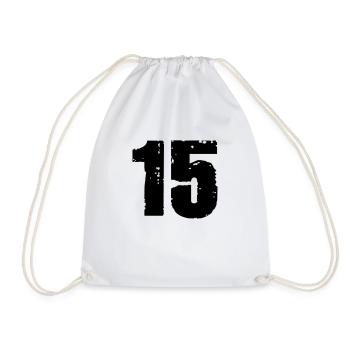 15 - Sac de sport léger - blanc - Devant