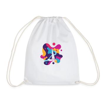 marin voilier bateau - Sac de sport léger - blanc - Devant