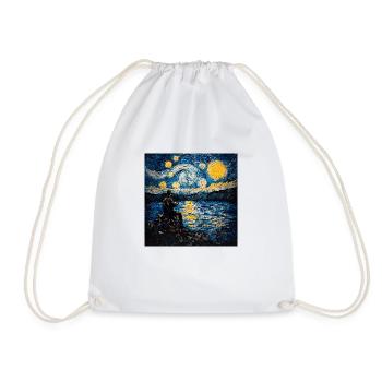 Pêcheur Van Gogh - Sac de sport léger - blanc - Devant