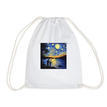 Pêcheur Van Gogh - Sac de sport léger - blanc - Devant
