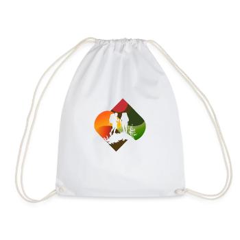 Randonnée Randonnée - Sac de sport léger - blanc - Devant
