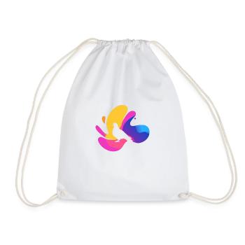 Colombes Signe de Paix Colombe de la Paix - Sac de sport léger - blanc - Devant