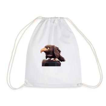Bande dessinée Eagle - Sac de sport léger - blanc - Devant