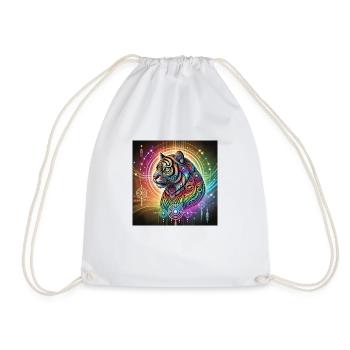 Animal Tigre - Sac de sport léger - blanc - Devant