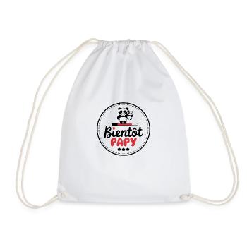 Bientôt papy - Sac de sport léger - blanc - Devant