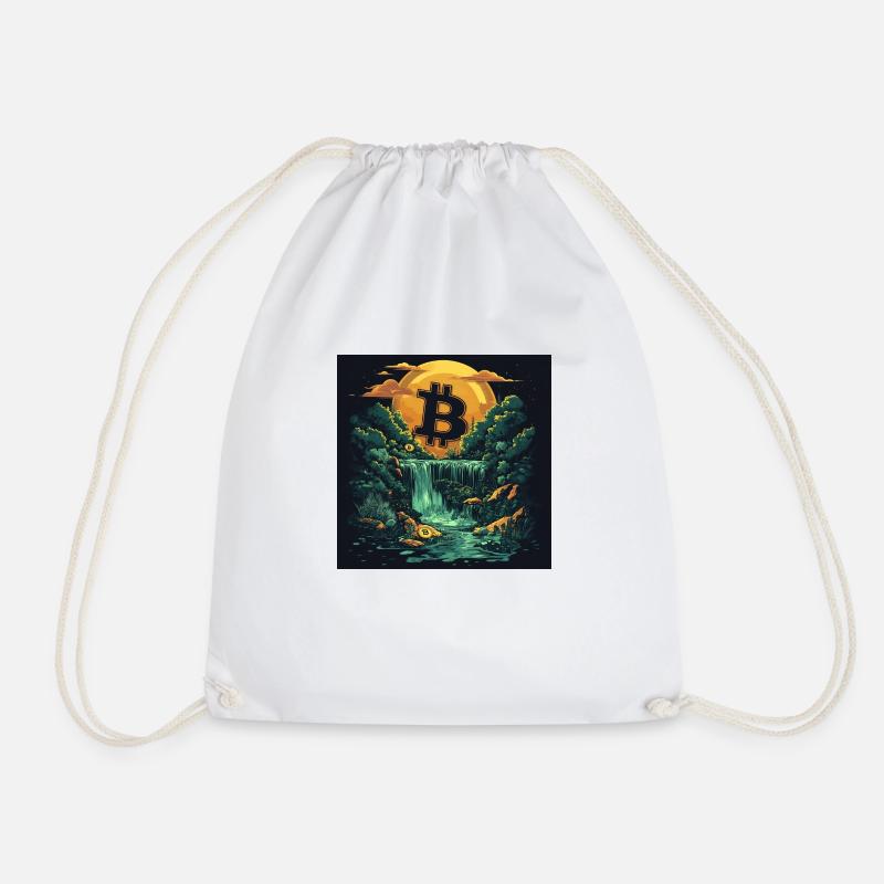 Bitcoin - Turnbeutel - Weiß