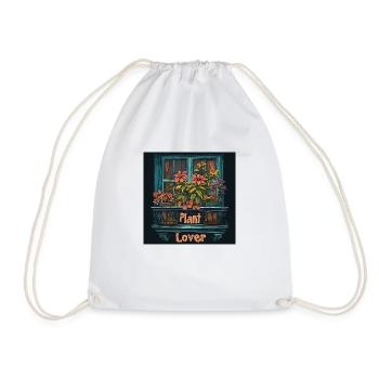 Amoureux des plantes - Sac de sport léger - blanc - Devant