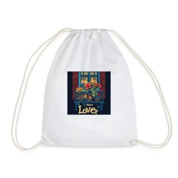 Amoureux des plantes - Sac de sport léger - blanc - Devant