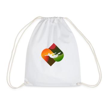Swimming Apnea Diving Goggles - Drawstring Bag - white - Front