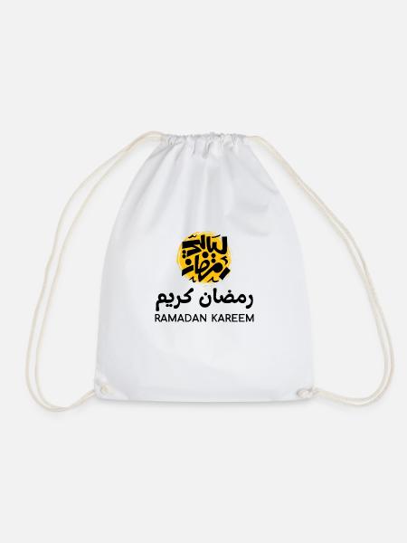 Ramadan Mubarak - Turnbeutel - Weiß