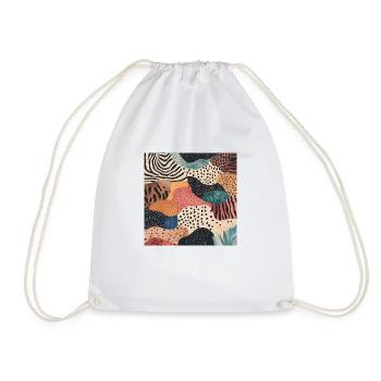 Modèle de diversité - Sac de sport léger - blanc - Devant