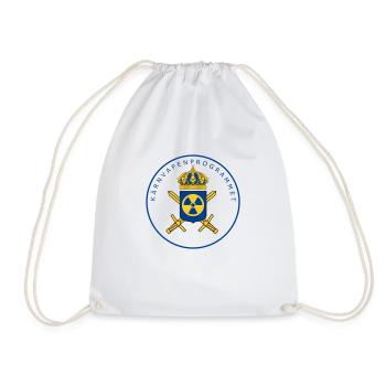 The Swedish Nuclear Weapons Programme - Drawstring Bag - white - Front