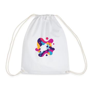 Guitarist Bassist Basser - Drawstring Bag - white - Front