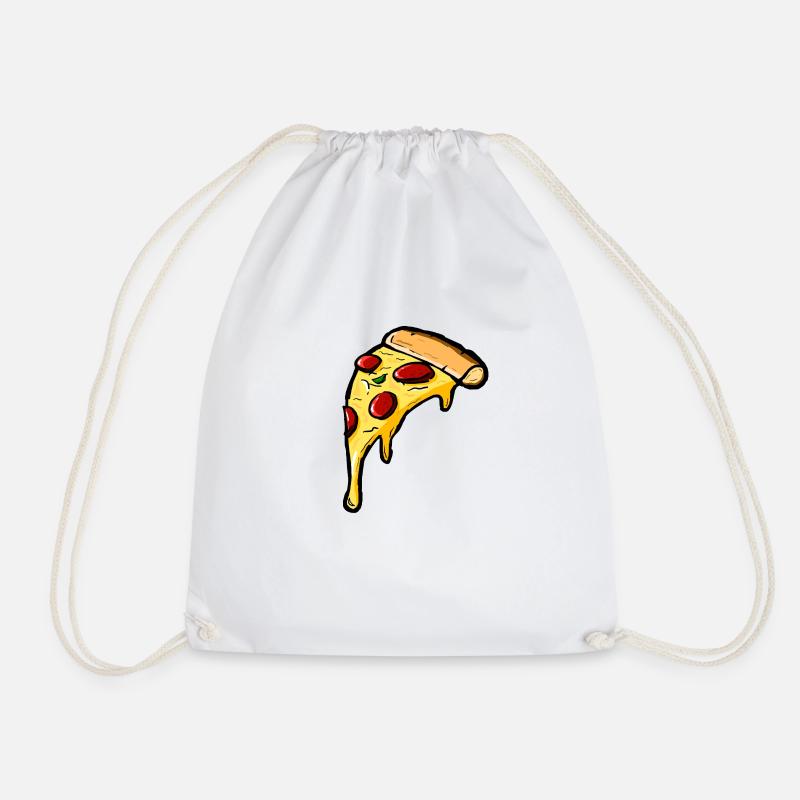 pizza - Sac de sport léger - blanc