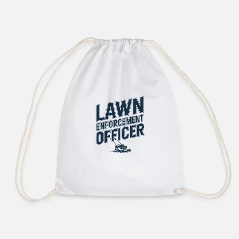 Lawn Enforcement Officer - Turnbeutel - Weiß