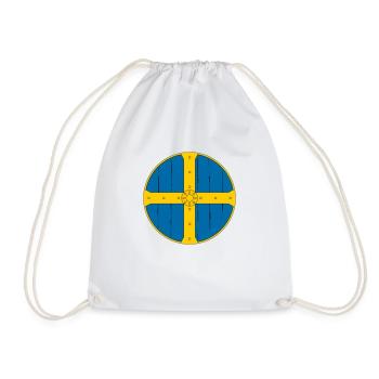 Viking - Drawstring Bag - white - Front