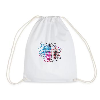 Pêche Pêche - Sac de sport léger - blanc - Devant
