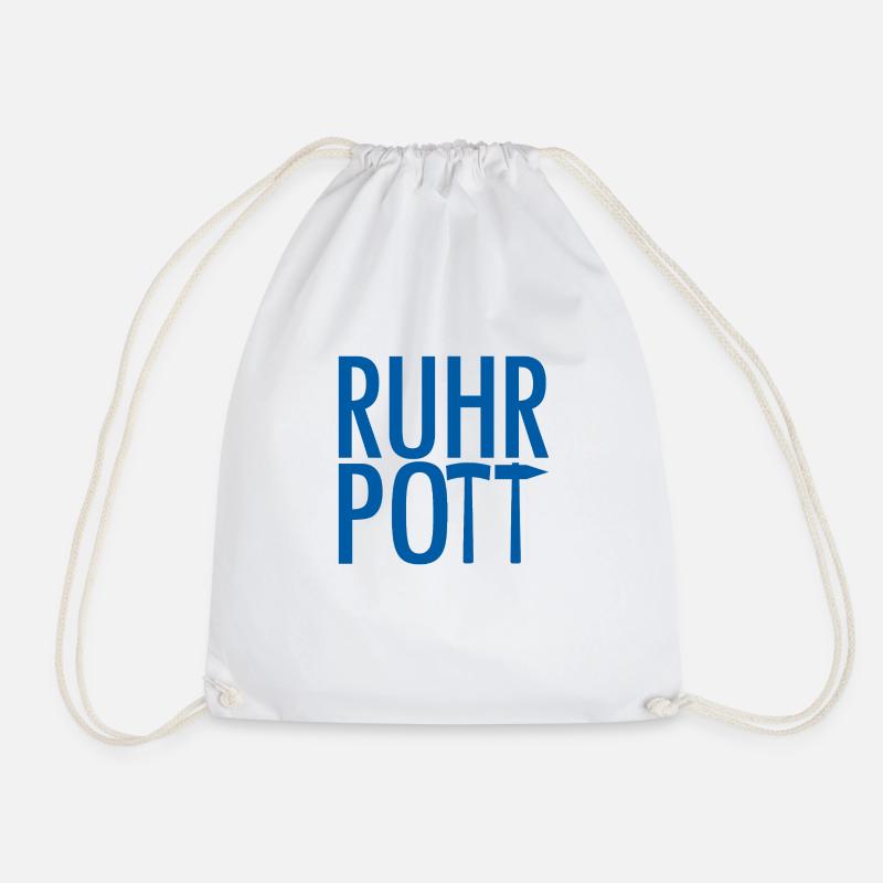 Ruhrpott - Turnbeutel - Weiß