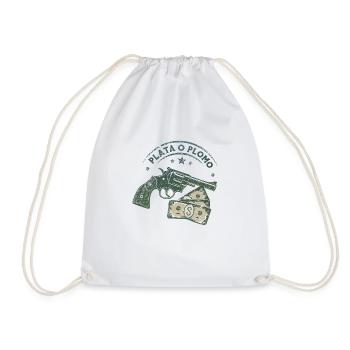 Plata o Plomo (Argent ou Plomb) - Sac de sport léger - blanc - Devant
