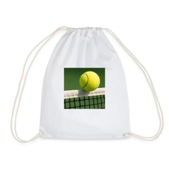 Tennis - la balle passe au-dessus du filet - Sac de sport léger - blanc - Devant
