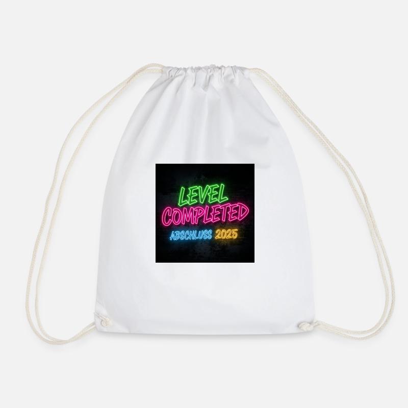 Stylish Graduation 2025 Design – Perfect - Drawstring Bag - white