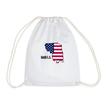 Sud de L.A. - Sac de sport léger - blanc - Devant