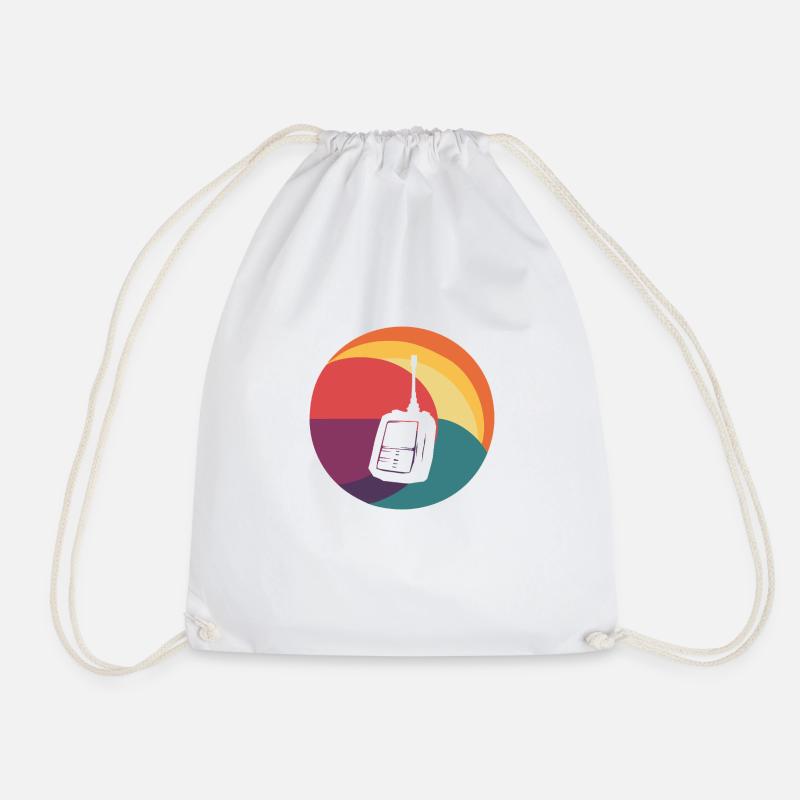 Chasse au trésor de géocaching - Sac de sport léger - blanc