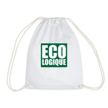 Ecologique ! - Sac de sport léger - blanc - Devant