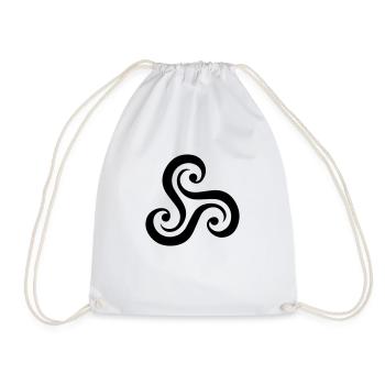 TRISKELL - Sac de sport léger - blanc - Devant