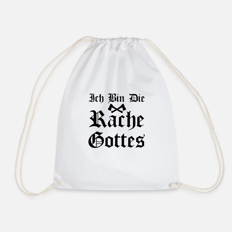 Die Rache Gottes - Turnbeutel - Weiß
