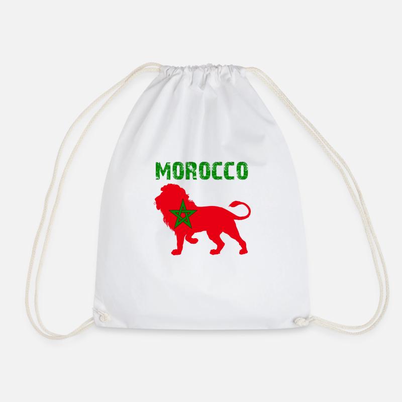 MAROKKO MOROCCO MAROC المغرب LEON - Turnbeutel - Weiß